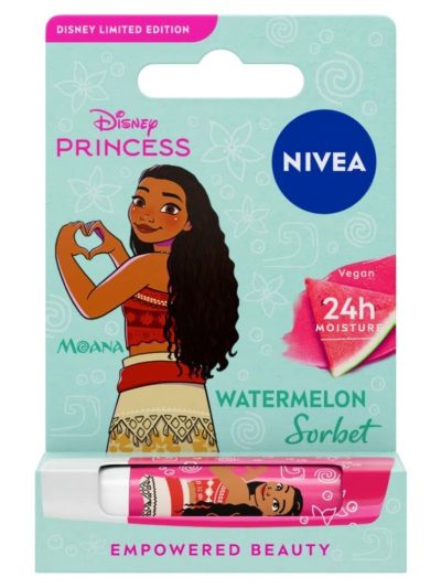 Nivea Disney Limited Edition pielęgnująca pomadka do ust Watermelon Sorbet 4.8g