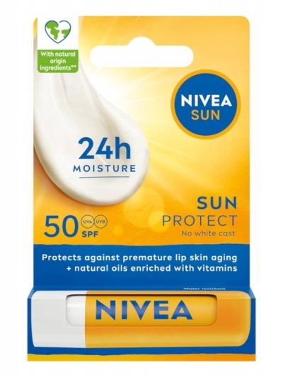 Nivea Sun Protect pomadka ochronna SPF50 5.5ml