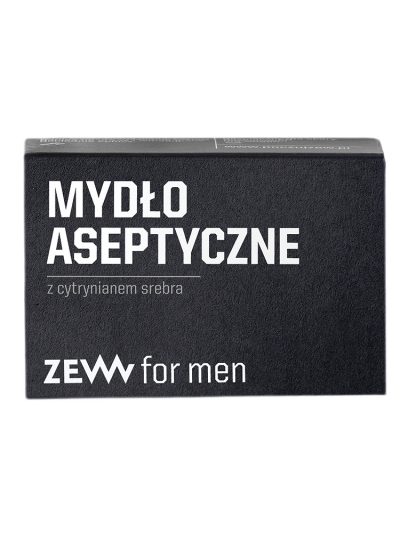 Zew For Men Mydło aseptyczne z cytrynianem srebra 85ml