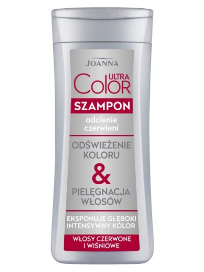 Joanna Ultra Color szampon do włosów podkreślający odcienie czerwieni i wiśni 200ml