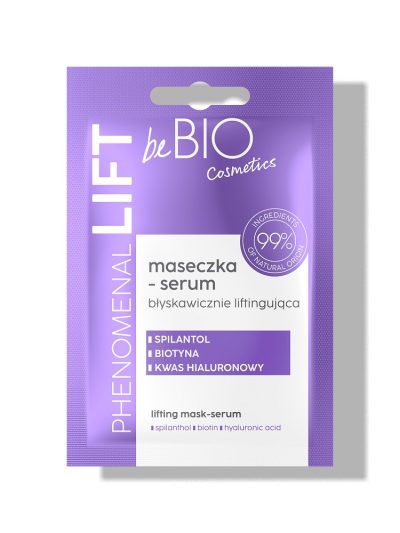 BeBio Ewa Chodakowska Phenomenal Lift maseczka-serum liftingująca 10ml