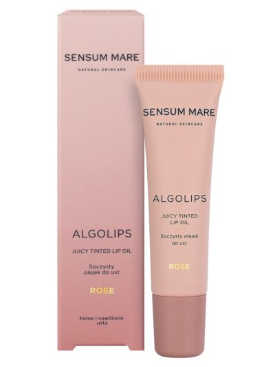 Sensum Mare Algolips soczysty olejek do ust Rose 10ml