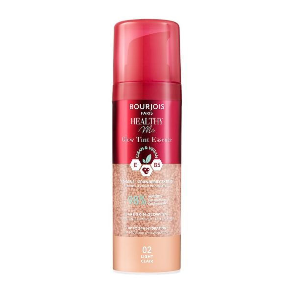 Bourjois Healthy Mix Glow Tint Essence nawilżająca esencja wyrównująca koloryt 02 Light 30ml