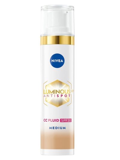 Nivea Luminous630® krem CC przeciw przebarwieniom SPF30 02 Medium 40ml