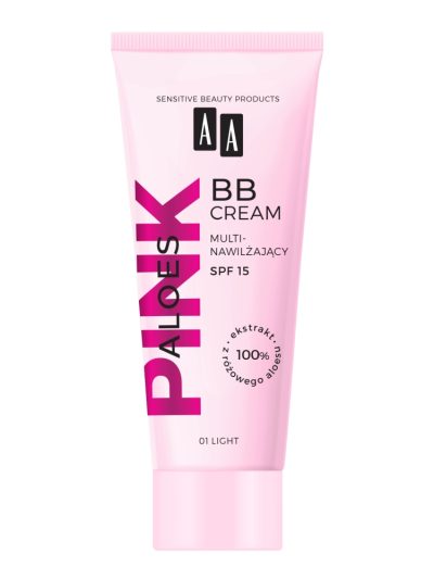 AA Aloes Pink multinawilżający krem BB 01 Light 30ml