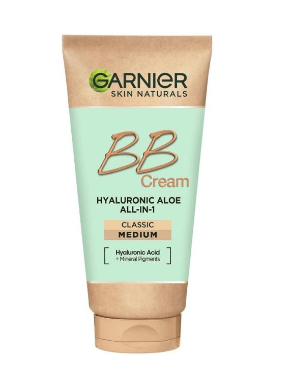 Garnier Hyaluronic Aloe All-In-1 BB Cream nawilżający krem BB dla każdego typu skóry Śniady 50ml
