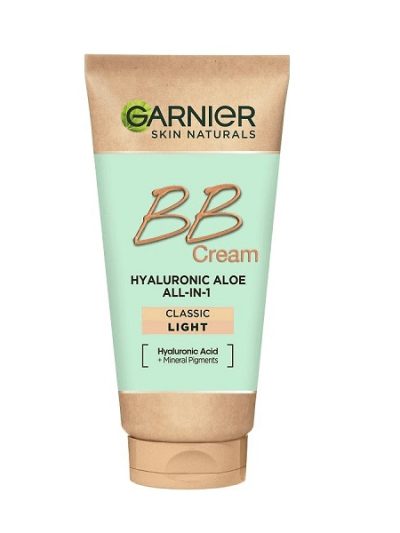 Garnier Hyaluronic Aloe All-In-1 BB Cream nawilżający krem BB dla każdego typu skóry Jasny 50ml
