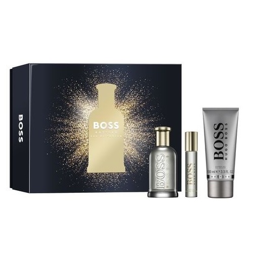 Hugo Boss Boss Bottled zestaw woda perfumowana 100ml + woda perfumowana 10ml + żel pod prysznic 100ml