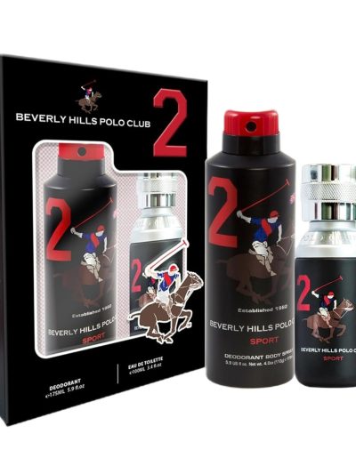 Beverly Hills Polo Club Men Sport Two zestaw woda toaletowa 100ml + dezodorant 175ml