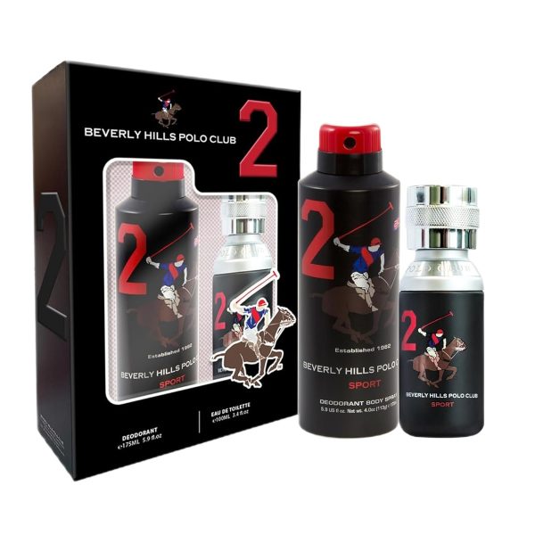 Beverly Hills Polo Club Men Sport Two zestaw woda toaletowa 100ml + dezodorant 175ml