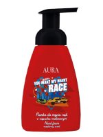 Aura Hot Wheels Hand Foam pianka do mycia rąk Malina 300ml