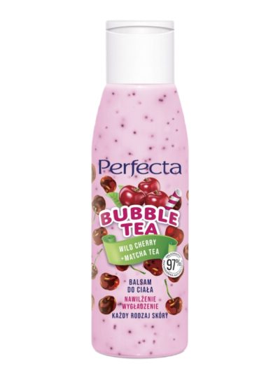 Perfecta Bubble Tea balsam do ciała Wild Cherry + Matcha Tea 100ml