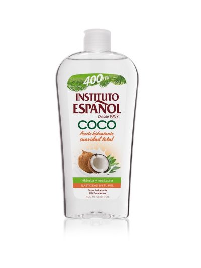 Instituto Espanol Coco kokosowy olejek do ciała nawilżający 400ml