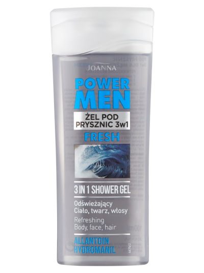 Joanna Power Men Fresh żel pod prysznic 3w1 100ml