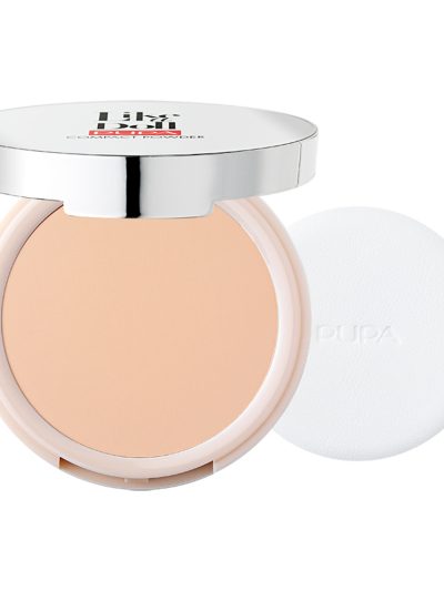 Pupa Milano Like A Doll Nude Skin Compact Powder SPF15 puder matujący 004 Warm Beige 10g