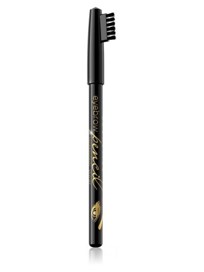 Eveline Cosmetics Eyebrow Pencil kredka do brwi ze szczoteczką Black