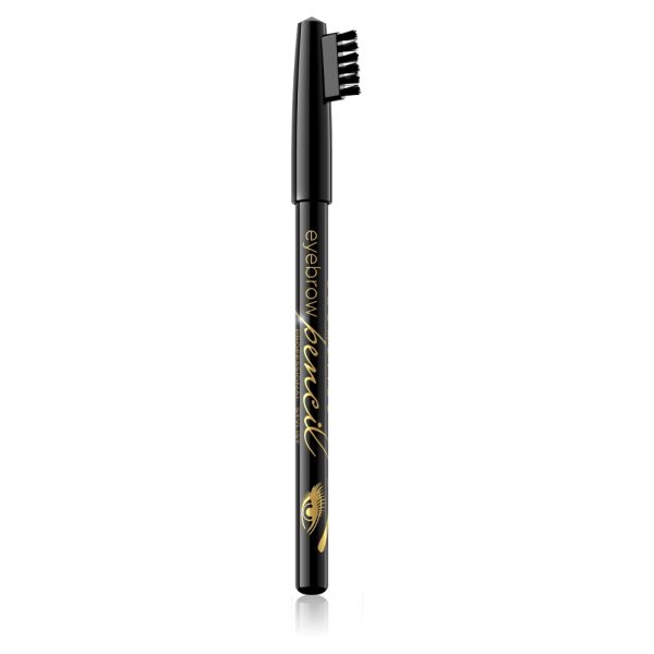 Eveline Cosmetics Eyebrow Pencil kredka do brwi ze szczoteczką Black