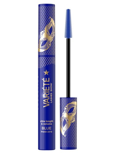 Eveline Cosmetics Variete pogrubiająco-wydłużający tusz do rzęs Blue 9ml
