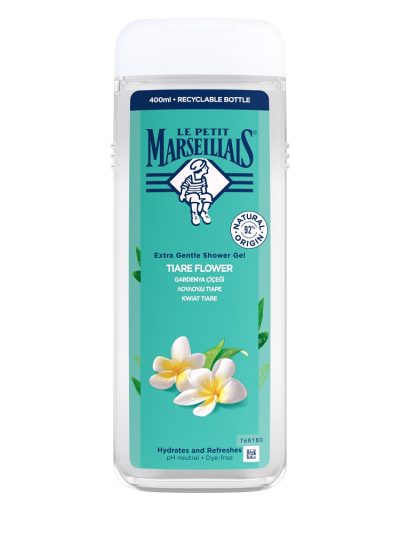 Le Petit Marseillais Kremowy żel pod prysznic Kwiat Tiare 400ml