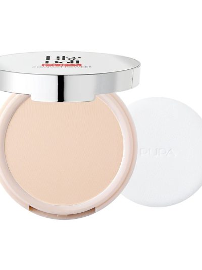 Pupa Milano Like A Doll Nude Skin Compact Powder SPF15 puder matujący 001 Porcelain 10g