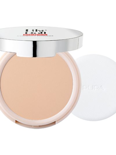 Pupa Milano Like A Doll Nude Skin Compact Powder SPF15 puder matujący 003 Natural Beige 10g