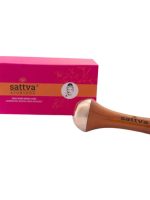 Sattva Kansa Wand dwustronna ajurwedyjska różdżka do masażu twarzy i ciała