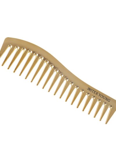 Sister Young Zuri Styling Hair Comb grzebień do włosów Gold