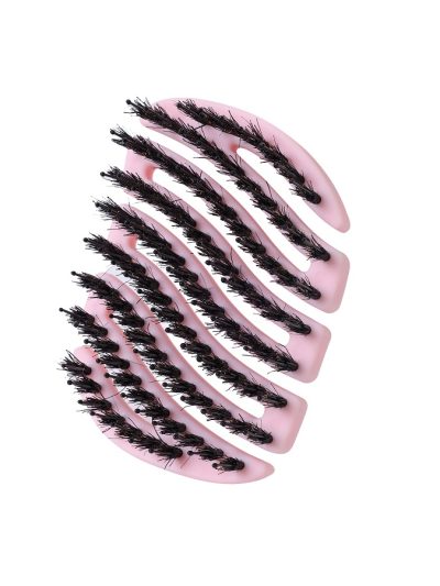 Sister Young Mila Pocket Hair Brush mała szczotka do włosów Pink