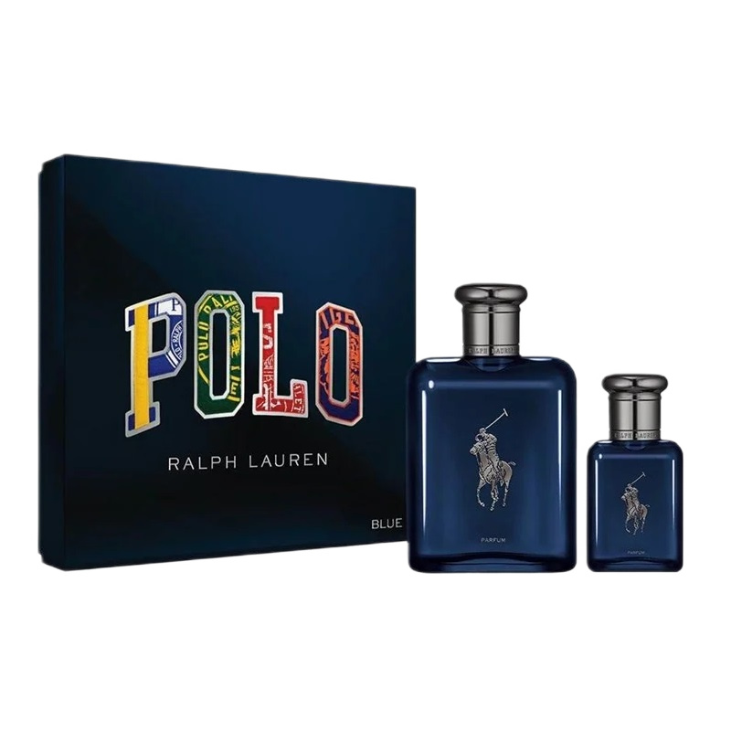 ralph lauren polo blue parfum ekstrakt perfum 125 ml   zestaw  