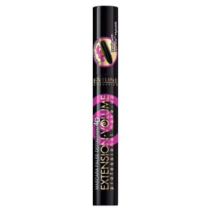 Eveline Cosmetics Extension Volume 4D False Definition Mascara pogrubiająco-rozdzielający tusz do rzęs Black