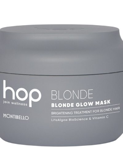 MONTIBELLO Hop Blonde Glow Mask rozświetlająca maska do włosów rozjaśnianych i blond 200ml