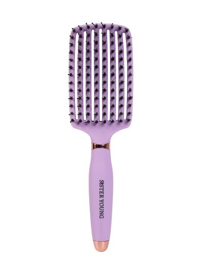 Sister Young Ovia Hair Brush szczotka do włosów z włosiem dzika Liliac