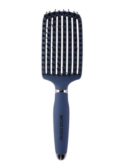 Sister Young Ovia Hair Brush szczotka do włosów z włosiem dzika Blue
