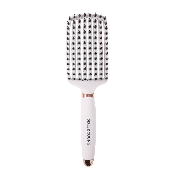 Sister Young Ovia Hair Brush szczotka do włosów z włosiem dzika Nude