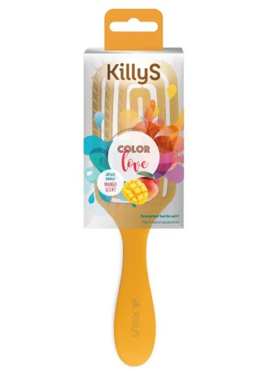 KillyS Color Love pachnąca szczotka do włosów Mango