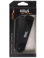KillyS For Men Folding Comb składany grzebień do włosów