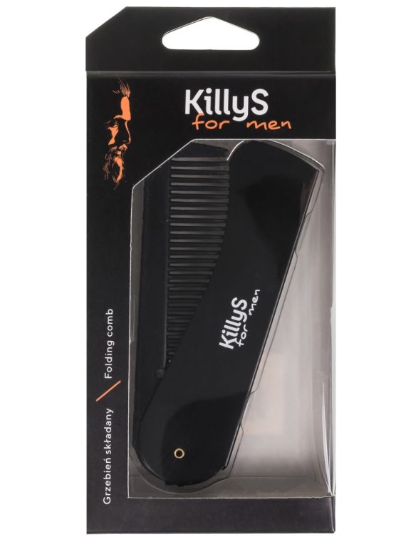 KillyS For Men Folding Comb składany grzebień do włosów