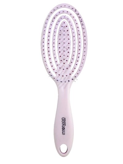 Inter Vion iComfort Hair Brush szczotka do włosów Pudrowy Róż