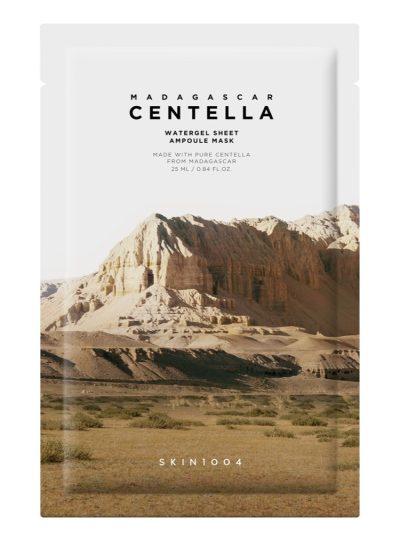SKIN1004 Madagascar Centella Watergel Sheet Ampoule Mask hydrożelowa maska w płachcie z wąkrotą azjatycką 25ml