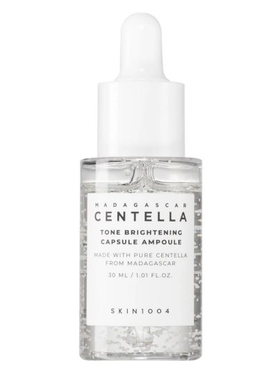 SKIN1004 Madagascar Centella Tone Brightening Capsule Ampoule serum rozjaśniające do twarzy na bazie ekstraktu z wąkroty azjatyckiej 30ml