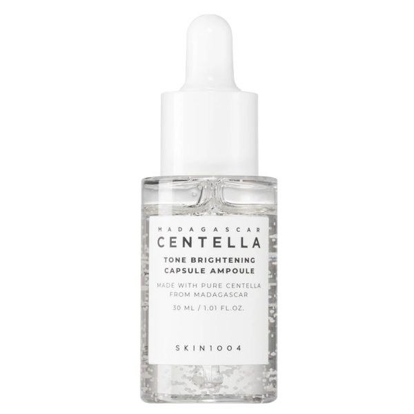 SKIN1004 Madagascar Centella Tone Brightening Capsule Ampoule serum rozjaśniające do twarzy na bazie ekstraktu z wąkroty azjatyckiej 30ml