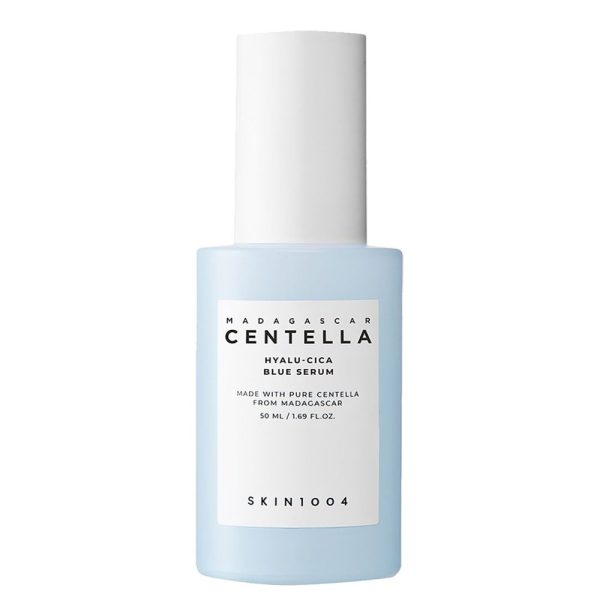 SKIN1004 Madagascar Centella Hyalu-Cica Blue Serum nawilżające serum do twarzy z kwasem hialuronowym 50ml