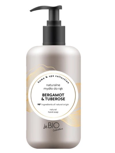 BeBio Ewa Chodakowska Home & Spa Collection naturalne mydło do rąk w płynie Bergamot & Tuberose 300ml