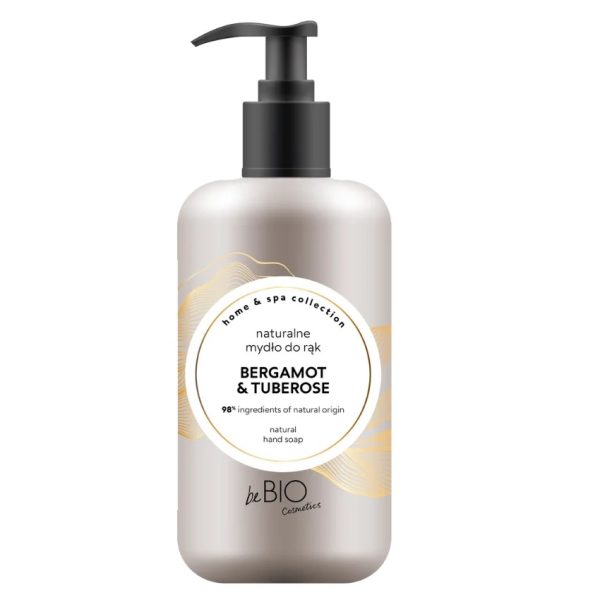 BeBio Ewa Chodakowska Home & Spa Collection naturalne mydło do rąk w płynie Bergamot & Tuberose 300ml