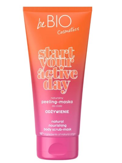 BeBio Ewa Chodakowska Start Your Active Day naturalny peeling-maska do ciała odżywienie 200ml