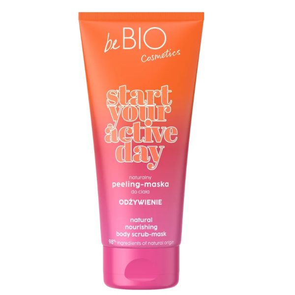 BeBio Ewa Chodakowska Start Your Active Day naturalny peeling-maska do ciała odżywienie 200ml