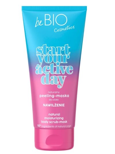 BeBio Ewa Chodakowska Start Your Active Day naturalny peeling-maska do ciała nawilżenie 200ml