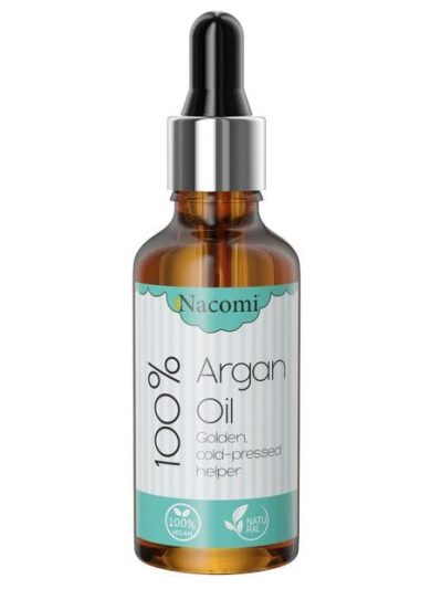 Nacomi Argan Oil naturalny olej arganowy z pipetą 50ml