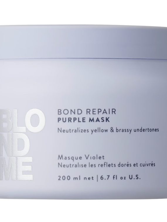 Schwarzkopf Professional BlondMe Bond Repair Purple Mask fioletowa maska neutralizująca 200ml