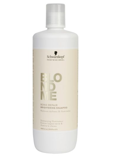 Schwarzkopf Professional BlondMe Bond Repair Brightening Shampoo rozświetlający szampon do włosów 1000ml